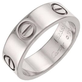 Cartier Love Ring in 18K Weißgold Andere