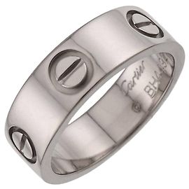 Anel Cartier Love em Ouro Branco 18K Outro