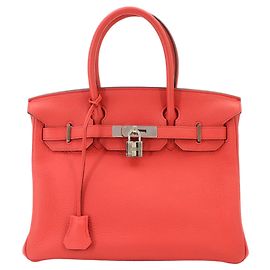 Hermès Borsa Hermes Birkin 30 in Bougainvillea Altro