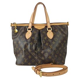Borsa Louis Vuitton Monogram Palermo PM Marrone