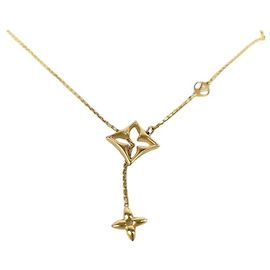 Louis Vuitton Flowergram Halskette Golden