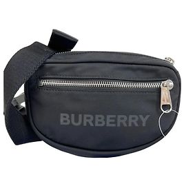 Marsupio/Borsa a tracolla Burberry in nylon nero Nero