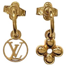 Pendientes Louis Vuitton Blooming Dorado