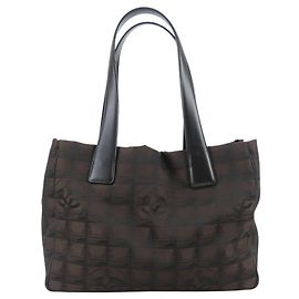 Borsa Tote Chanel New Travel Line Nero