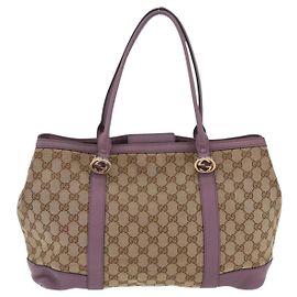 Gucci Miss GG GG Canvas with Leather Medium Beige