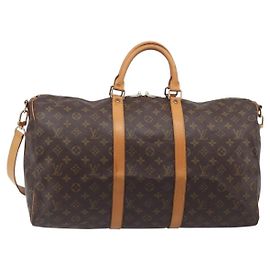 Louis Vuitton Keepall Bandouliere Monogram Canvas 50 Marrom