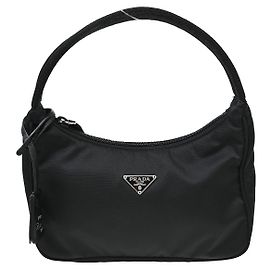 Prada Hobo Tessuto Small Negro