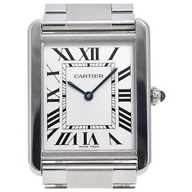 Cartier Tank Solo Quartz Stainless Steel 27 Outro