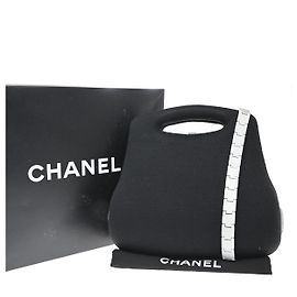 Chanel Millennium 2005 Jersey Schwarz