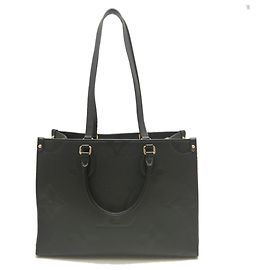 Borsa Tote Louis Vuitton Monogram Empreinte OnTheGo MM Nero
