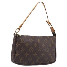 Louis Vuitton Pochette Accessoires Monogram Canvas Medium Marron