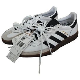 Sneakers Adidas Handball Spezial Bianco e Nero Marrone Nero Bianco