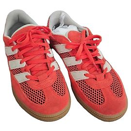 Baskets Adidas Handball Spezial rouges et blanches Blanc Rouge