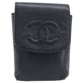 Pitillera Chanel Caviar Negro