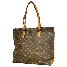 Saco Cabas Mezzo Monogram Louis Vuitton Marrom