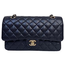 Bolso Chanel Classic Double Flap Medium Piel Caviar Negra Otro