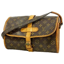 Louis Vuitton Monogram Marne Schultertasche Braun