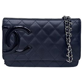 Chanel Cambon WOC Agneau Noir Autre