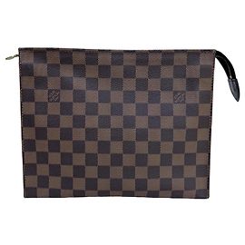 Louis Vuitton Toiletry 26 Damier Ebene Pouch Other