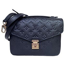 Borsa Louis Vuitton Pochette Métis Empreinte Noir Altro