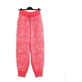 Chanel Coco Neige Pantalones Jogging Cachemira Rosa Rosa