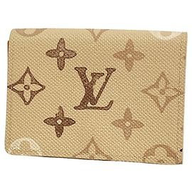 Tarjetero Louis Vuitton Beige Beige