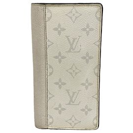 Louis Vuitton Cartera Larga Taigarama Brazza NM M30889 Blanco