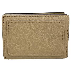 Louis Vuitton Monogram Empreinte Bi-Fold Wallet Grey