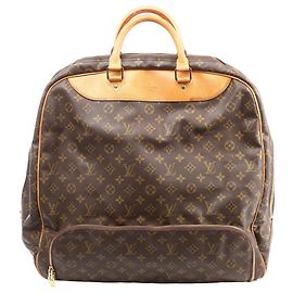 mala de viagem Louis Vuitton Evasion Monogram em castanho Marrom