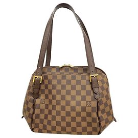 Louis Vuitton Damier Belem MM Shoulder Bag Damier ebene