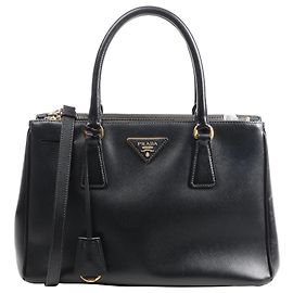 Borsa 2Way Prada Galleria in pelle Saffiano Nera Nero