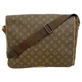 Borsa a tracolla Louis Vuitton Monogram Valmy GM Marrone