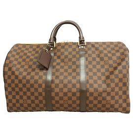 Louis Vuitton Boston Damier Keepall 50 Damier ebene