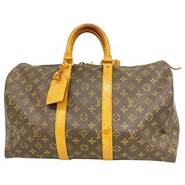 Bolso Boston Louis Vuitton Marrón Castaño