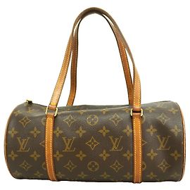 Louis Vuitton Monogram Papillon 30 Handtasche Braun