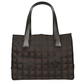 Chanel Travel Line Nylon Medium Marrone