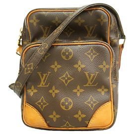 Sac à épaule Louis Vuitton Monogram Amazon Marron