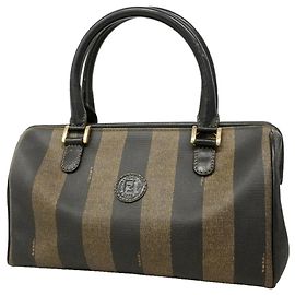 Fendi Pecan Handtasche braun schwarz Braun Schwarz