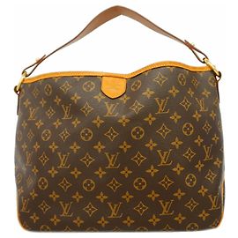 Louis Vuitton Monogram Delightful PM Schultertasche Braun