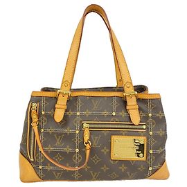 Bolso Tote Louis Vuitton Monogram Riviette Castaño