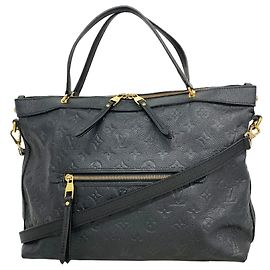 Bolso Tote Louis Vuitton Monogram Empreinte Bastille MM Negro