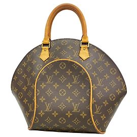 Borsa Louis Vuitton Monogram Ellipse MM Marrone
