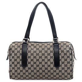Bolso Boston Gucci GG Canvas Beige Beige
