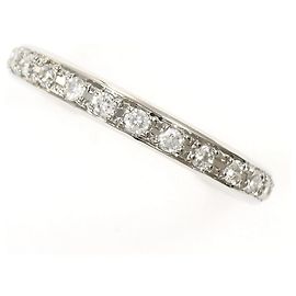 Autre Marque Bague alliance en platine avec diamant Autre