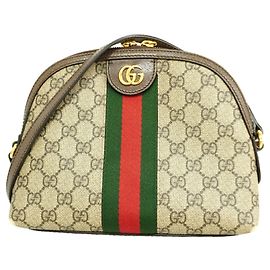 Gucci Ophidia Schultertasche Braun
