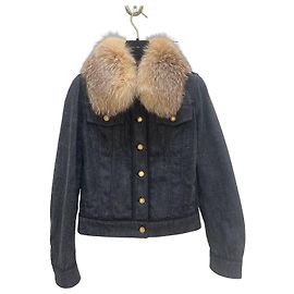 Louis Vuitton Denim Jacket  Gold Buttons Women’s Size 36 Pre-owned Other