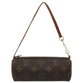 Louis Vuitton Papillon Pochette Monogram Canvas Mini Marrone