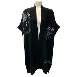 Zadig & Voltaire Cardigan ouvert Indiany en cachemire noir Noir