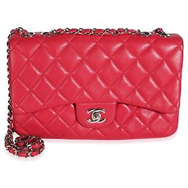 Bolso Chanel Medium 3 de piel de cordero acolchada rosa Rosa