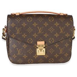 Louis Vuitton Monogram Canvas Pochette Metis Marron